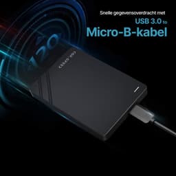 Cor.Speed Externe Harde Schijf 1 TB met USB C - Harde Schijf Extern - HDD — thumbnail 5