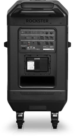 Teufel ROCKSTER 2 - Grote Bluetooth-luidspreker - Mobiel evenementgeluidssysteem met wieltjes, 440 W, met lange accuduur, 380 mm woofer, snellaadfunctie, robuuste feestluidspreker - zwart — thumbnail 4