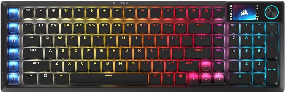 Corsair Vanguard Air 99 - Draadloze Gaming Keyboard - OPX Optisch - Stream Deck - US Qwerty - Zwart — afbeelding 1