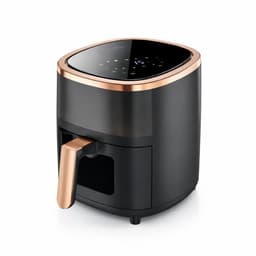 DeMoi Airfryer | Luchtfriteuse XL | 6L inhoud | Multifunctioneel | 80ºC tot 200ºC | 8 Kookfuncties | Zwart — thumbnail 1