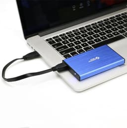 Externe Harde Schijf - Draagbare Opslag - Snelle Data Transfer - Super Speed USB 3.0 - 2.5 Inch - Blauw — thumbnail 2