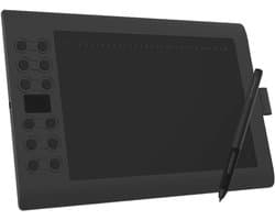 Nexvo® Digitaal Notitieblok - Grafische Tablet Met Tekenpen - Herbruikbare Notitieblok – Zwart - 36cm x 24cm x 1cm