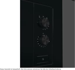Inbouw Magnetron - Oven Grill - Snelle Maaltijden - AquaClean Reiniging - 17 Liter - Zwart — thumbnail 7