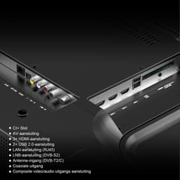 HKC VIDAA Smart TV - LED Full HD - 32 inch/81 cm - Streaming apps - AirPlay & Hotelmodus - HDMI x3, USB x2, CI+ - Tripple Tuner DVB-T/T2/S/S2/C - Frameless Design - Geassembleerd in Eindhoven - H32N1F-V — thumbnail 8