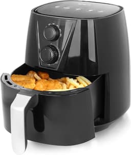DYNA® Airfryer xl - Airfryer xxl - Heteluchtfriteuse - Zwart- 26cm x 32cm x 30cm — thumbnail 1