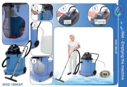 Numatic Waterzuiger WVD1800 DH Kit BS7 | 70 liter — thumbnail 2