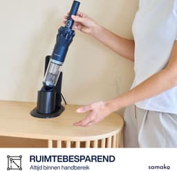 Kruimeldief NanoDetect 120W - Kruimelzuiger Snoerloos - Krachtige Handstofzuiger - Draadloos - Autostofzuiger - Samako — thumbnail 4