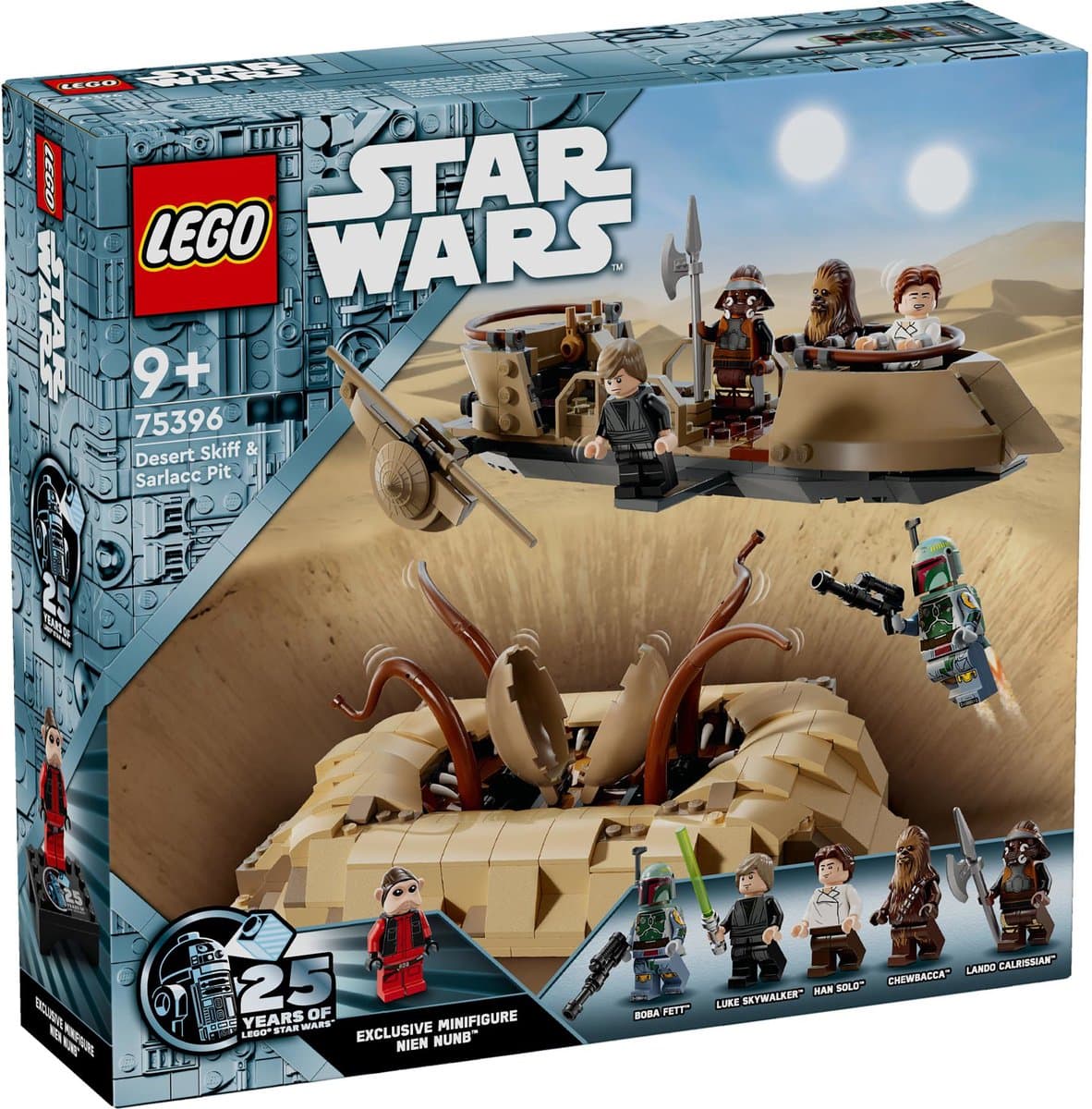 LEGO Star Wars - Return of the Jedi Desert Skiff en Sarlacc-kuil Set - 75396 — afbeelding 1