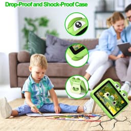 MKSS® Kindertablet Vanaf 3 Jaar - Tablet Kinderen - 32 GB - 7 Inch — thumbnail 5