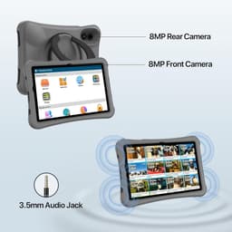 MKSS® Kindertablet Vanaf 3 Jaar - Tablet Kinderen - 64 GB - 10.1 Inch — thumbnail 5