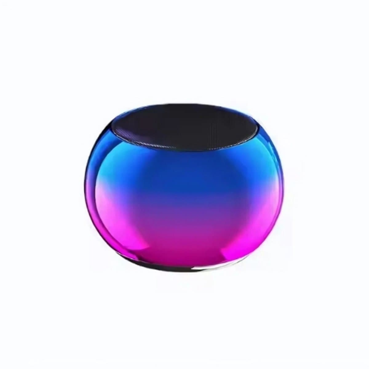 M3 Bluetooth Mini Speaker – Draagbare Blue Tooth 5.0 draadloos luidspreker – stereo – Handsfree microfoon- Paars/Blauw — afbeelding 1