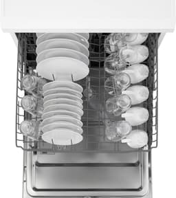 Inventum VVW6008AW vaatwasser - 12 couverts - Bestekmand - 5 programma’s - Deur opent automatisch - Startuitstel - Energielabel D - Vrijstaand - Wit — thumbnail 4