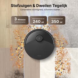 Roborock Q10 PF+ - Robotstofzuiger met dweilfunctie - 10000Pa - Dubbele anti-klit - automatisch wissen - LiDAR-navigatie - 8 mm automatisch liftend mopsysteem - verboden zone - S8+/Q8 Max+ upgrade (Q10 X5+) — thumbnail 7
