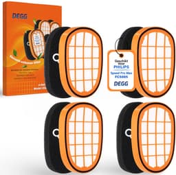 DEGG® - 4x filter geschikt voor Philips speedpro max aqua 7000 en 8000 series - steelstofzuiger - schuimfilter - vervangt fc5005/01 - cp0663/01 - cp1100/01 - wasbaar - multipack — thumbnail 3