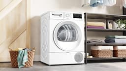 Bosch WTH8520AFG Serie 4 - Wasdroger - Warmtepompdroger - 8 kg - Wit - Zeer stil - NL/FR — thumbnail 9