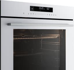 Klarstein Inbouwoven Velaire 74 l elektrische oven, 13 standen, touchbediening, energieklasse A+, geëmailleerde binnenkant, driedubbele beglazing, geïntegreerde enkele oven, 60 cm, mat en glazen design, wit - 74L - voor Keuken — thumbnail 13