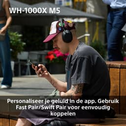 Sony WH-1000XM5 - Draadloze koptelefoon met Noise Cancelling - Zilver — thumbnail 16