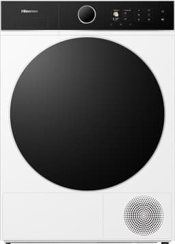Hisense DH5I804BWCD Wasdroger - Wit - 8kg - C-klasse - ConnectLife - iCare - iDry - Trommelverlichting - RVS - NightDry - Smart Link - Omkeerbare deur — thumbnail 1
