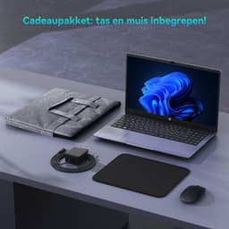 Huidun HiBook 6 Laptop - 15,6 inch Full HD - 16 GB RAM - 256 GB SSD - Intel N150 - Windows 11 Notebook - UHD Graphics - 5000mAh - Grijs — thumbnail 13