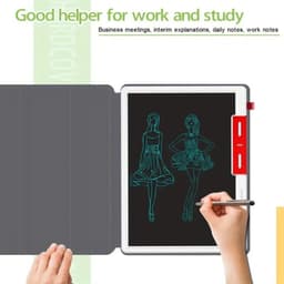 Tekenbord Kinderen - Tekentablet - LCD Tekentablet Kinderen - Grafische Tablet Kinderen - Kindertablet - 10 inch - Zwart — thumbnail 10