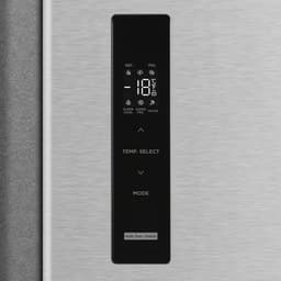 Inventum SKV0178R No Frost energiezuinige Amerikaanse koelkast - 555 liter - Digitaal led-display - IJsblokjesmaker - Stil: 37 dB Superkoelen - Supervriezen - 2 deuren - Energielabel D - RVS — thumbnail 7