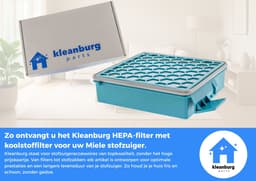 Kleanburg® - Geschikt voor Miele Boost CX1 - 1 Filter- SF-HY60 Vervanger — thumbnail 8