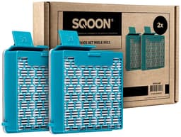 SQOON® XL Filterset geschikt voor Miele Boost CX1 stofzuiger - 2 STUKS - Gelijk aan model: SF-HY 60 - Vervangt HEPA-filter 11639240 - Voor schone en allergievrije uitblaaslucht — thumbnail 9