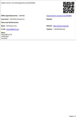 COSTWAY 9000 BTU mobiele airconditioner met luchtafvoerslang, 4 in 1 airconditioner met koeling, ventilator, verwarming & ontvochtiger, koeleenheid met slaapstand, 24 uur timer, afstandsbediening [energieklasse A]. — thumbnail 12