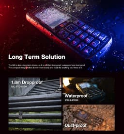 AGM Mobiles - M9 Floating - Dual SIM - Robuuste telefoon -IP69 - Zwart - 4G LTE — thumbnail 13