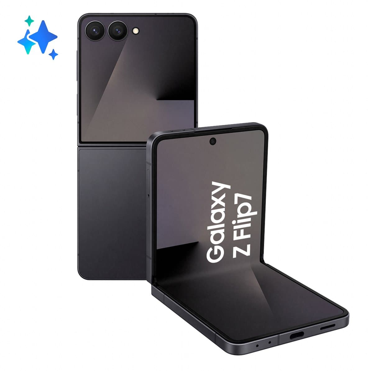 Samsung Galaxy Z Flip7 – 256GB – Jet Black — afbeelding 1