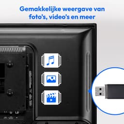 MEDION Full HD TV 100,3 cm (40 inch) (geïntegreerde dvd-speler, triple tuner DVB-T2 DVB-C DVB-S2, 2 x HDMI, USB, sleeptimer, mediaspeler, VESA, CI+), MD840001, zwart — thumbnail 8
