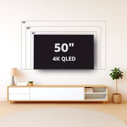 Salora 50QLEDTV - 50 Inch Smart TV - 4K TV - Smart TV - Televisie - QLED - Zwart - 2025 — thumbnail 3
