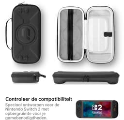 PlayCool 18-in-1 Bescherm & Race Kit – Accessoirebundel voor Nintendo Switch 2 – Beschermhoes, Screenprotectors, Thumb Grips, Joy-Con Siliconen Covers, Stuurset, Controller Grip set & Straps — thumbnail 9