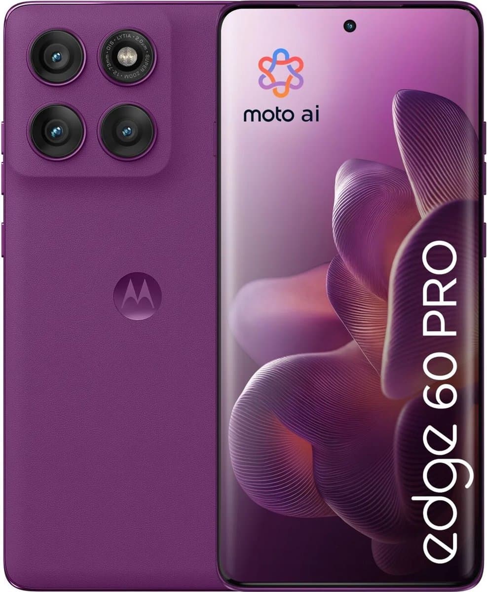 Motorola - edge 60 pro 5G - 512GB - Paars — afbeelding 1