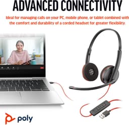 Hoofdtelefoon met microfoon Poly 8X2J9A6 — thumbnail 1