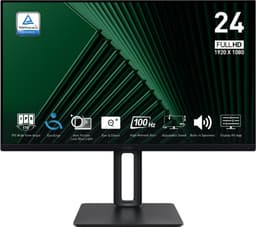 MSI PRO MP245PG - Full HD Monitor - 100hz - 24 inch - Speakers - 4 Way Adjustable — thumbnail 1