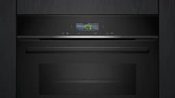Siemens iQ700 CM724G1B1 Compacte Combi Oven met Magnetron 45 cm – TFT Display – Home Connect WiFi – 45L – Zwart — thumbnail 2