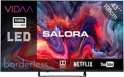 Salora FOD43FV - Smart tv 43 inch - Smart TV - Full HD - VIDAA - 43 inch smart tv - 2025 — thumbnail 1