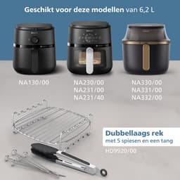 Philips Accessoire voor Airfryer 6,2 l, 8,3 l en 9 l — thumbnail 7