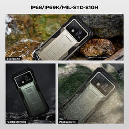 DOOGEE S200 Max 5G AI Outdoor-telefoon-22000 mAh/66 W batterij-36 (16 + 20) GB+512 GB-Android 15-6,72inch FHD+120 Hz-scherm aan de voorkant-1,3-inch scherm aan de achterkant-108 MP+20 MP nachtzicht+32 MP camera's-Dubbele 120 LM kampeerlamp-WiFi 6-NFC — thumbnail 2