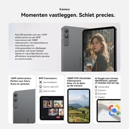 OSCAL Pad 200 Tablet - 24GB RAM - 256GB ROM - 13.4 Inch Full HD - 8300mAh AI Tablet - Android 16 - Met Toetsenbord(QWERTY), Beschermhoes, Muis, Stylus - Blauw — thumbnail 9