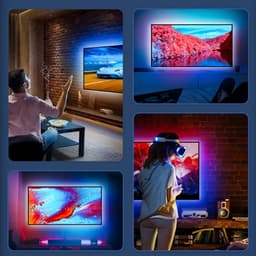 LED TV Achtergrondverlichting met HDMI Sync Box - Kleur Synchronisatie voor Muziek en Gaming (42-158 inch) — thumbnail 2