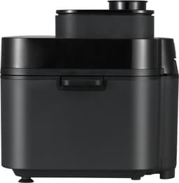 Inventum GF730HLDB Airfryer XXL - 7,3L - Crispy- & stoomfunctie - Kijkvenster - 8 programma's - 80-200 °C - PFAS-vrij - Tot 6 personen - Grijs/Zwart — thumbnail 4