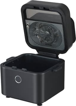 Inventum GF730HLDB Airfryer XXL - 7,3L - Crispy- & stoomfunctie - Kijkvenster - 8 programma's - 80-200 °C - PFAS-vrij - Tot 6 personen - Grijs/Zwart — thumbnail 8