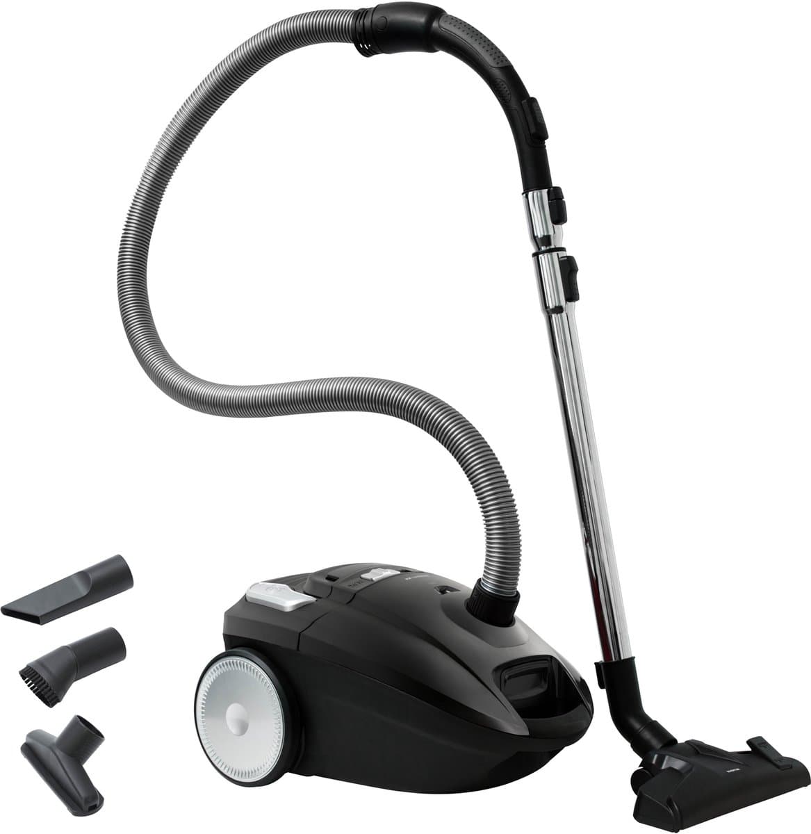 Inventum ST306ZZA - Stofzuiger met zak - 3 liter - HEPA 13 - Snoerlengte 7 meter - Zwart — afbeelding 1