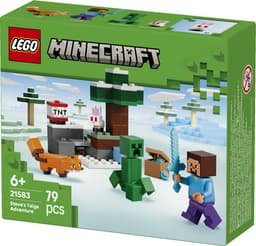 LEGO Minecraft Steve's Taiga-Avontuur Videogame Bouwpakket voor Kinderen - 21583 — thumbnail 13