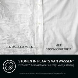 AEG LR7386BB4 7000 serie ProSteam® - Wasmachine - 30% zuiniger dan energielabel A - 8 kg — thumbnail 5