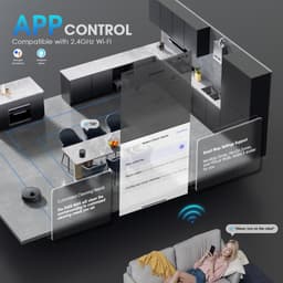Teendow D65S MAX Robotstofzuiger - 70 dagen automatisch legen - 6000 Pa zuigkracht - 220 minuten gebruiksduur - 4 vermogensstanden - Zwart — thumbnail 8