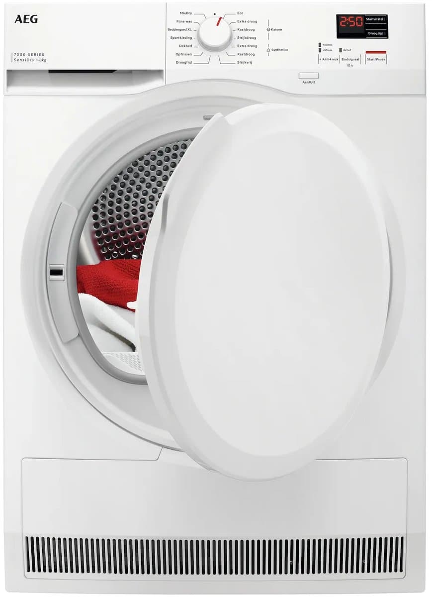 AEG TR71800 - 7000 serie - Warmtepompdroger - 8 kg — afbeelding 1