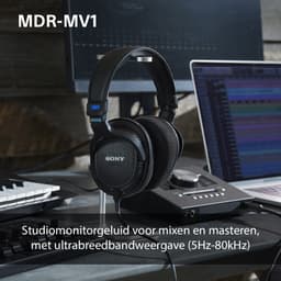 Sony MDR-MV1 - Studio koptelefoon met open achterkant - Zwart — thumbnail 10